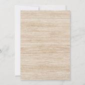 Westerne Verlovingsfeest Houten Cowboy Boot Land Kaart (Achterkant)