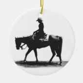 Westerne versiering keramisch ornament (Voorkant)