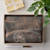 Westerne Victoriaans Steampunk Lady Gator Decoupag Tissuepapier (Geschenk)