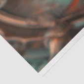 Westerne Victoriaans Steampunk Lady Gator Decoupag Tissuepapier (Detail)