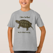 Westerne Vijverschildpad T-shirt (Voorkant)