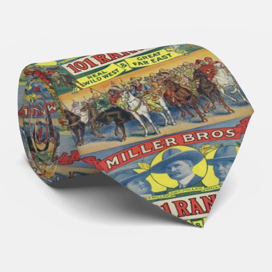 Westerne Vintage 101 Ranch Stropdas (Opgerold)