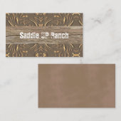 Westerne Visitekaartjes (Voorkant / Achterkant)