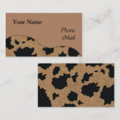  Westerne Visitekaartjes (Voorkant / Achterkant)