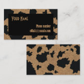 Westerne Visitekaartjes (Voorkant / Achterkant)