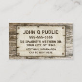 Westerne Visitekaartjes (Voorkant)