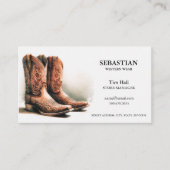 Westerne Visitekaartjes van de Draag QR-code (Voorkant)