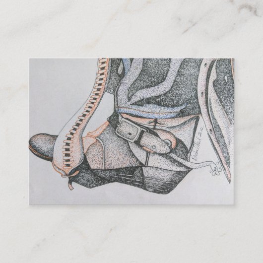 Westerne visitekaartjes, Westerne printkaarten Visitekaartje (Voorkant)