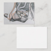 Westerne visitekaartjes, Westerne printkaarten Visitekaartje (Voorkant / Achterkant)