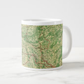 Westerne voorzijde kaart grote koffiekop (Voorkant rechts)