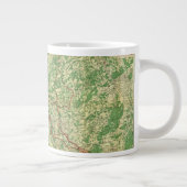 Westerne voorzijde kaart grote koffiekop (Rechts)
