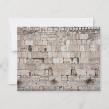 Westerne Wall Jerusalem Kaart fotonotitie