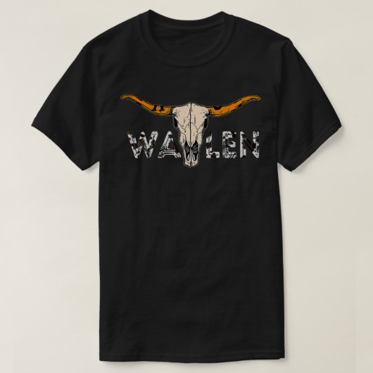 Westerne Wallen Bullhead mannen T-shirt (Design voorkant)