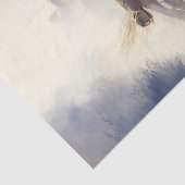 Westerne Waterverf "Positie - de Chase" Tissuepapier (Detail)