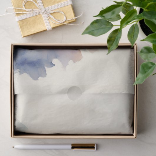 Westerne Waterverf "Rodeo Bull Rider" Tissuepapier (Geschenk)