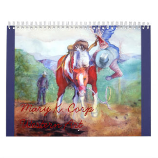 Westerne Waterverven Kalender
