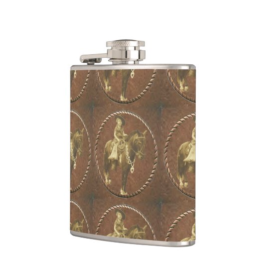  Westerne whiskyfles Heupfles (Links)