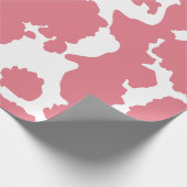 Westerne wijziging koe Patroon in kleur Cadeaupapier (Hoek)