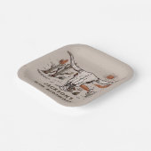 Westerne Wild West Country Cowboy Verjaardag Papieren Bordje (Gebogen)