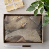 Westerne Wild West Cowboy pet sheriff benodigdhede Tissuepapier (Geschenk)