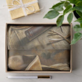 Westerne Wild West sheriff voorraden Tissuepapier (Geschenk)