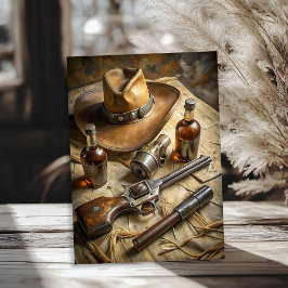 Westerne Wild West sheriff voorraden Tissuepapier