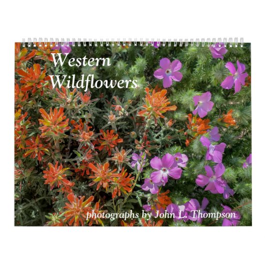 Westerne Wildbloemen Agenda Kalender (Hoes)