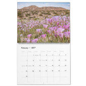 Westerne Wildbloemenkalender voor 2024 Kalender (Feb 2027)