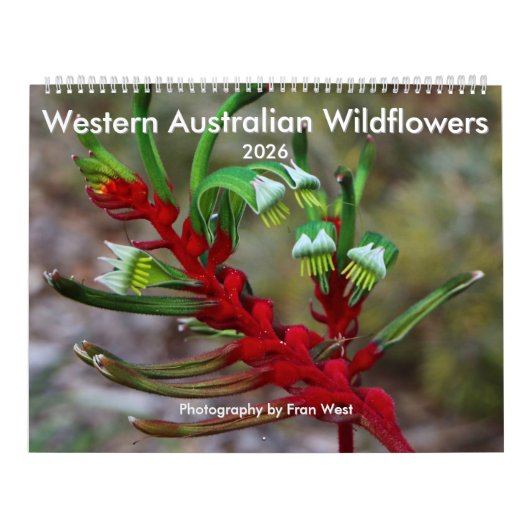 Westerne wilde bloemen 2026 Kalender (Hoes)