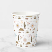 Westerne Wilde West Cowboy Birthday Party Papieren Bekers (Links)