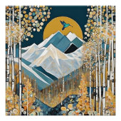 Westerne winter perfect poster (Voorkant)