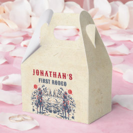Westerne  woestijn eerste rodeo 1e verjaardag bedankdoosjes