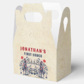 Westerne woestijn eerste rodeo 1e verjaardag bedankdoosjes (Geopend)