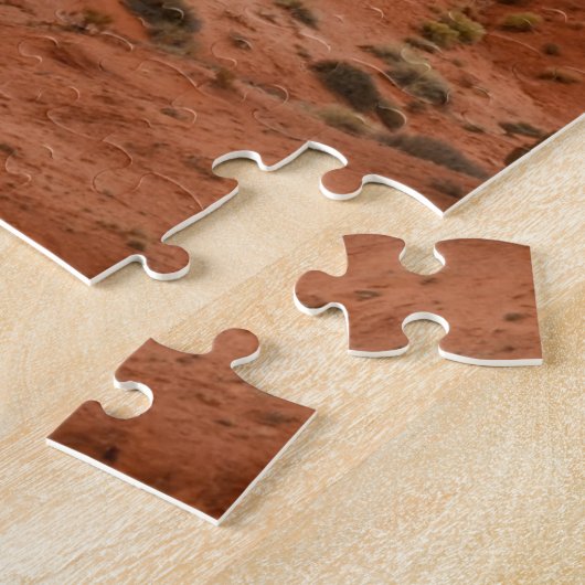 westerne woestijn legpuzzel (Zijkant)