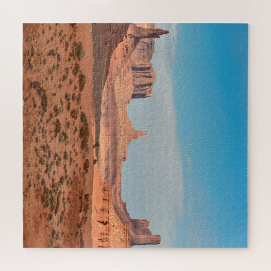 westerne woestijn legpuzzel (Horizontaal)