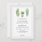 Westerne woestijn van de moderne Waterverf van het Kaart (Voorkant)