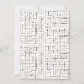 Westerne woestijn van de moderne Waterverf van het Kaart (Achterkant)