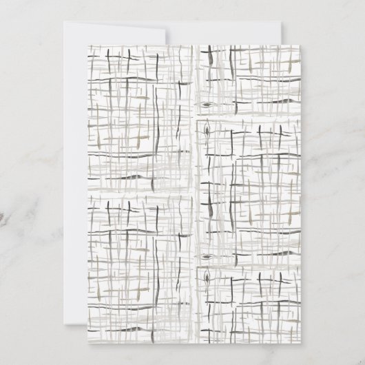 Westerne woestijn van de moderne Waterverf van het Kaart (Achterkant)