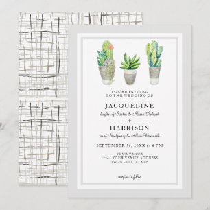 Westerne woestijn van de moderne Waterverf van het Kaart