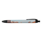 westerne woestijn zwarte inkt pen (Bovenkant)