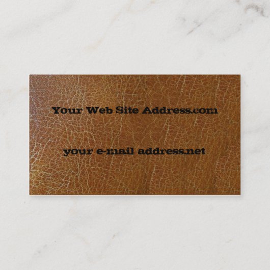 Westerne zilvergordel Sluitkraan Visitekaartje (Achterkant)