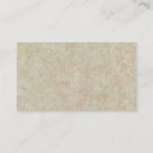 Westerne zilversluiting visitekaartje (Achterkant)