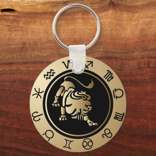 Westerne Zodiac - Leo Sleutelhanger (Voorkant)