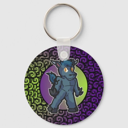 Westerne Zodiac - Taurus Sleutelhanger (Voorkant)