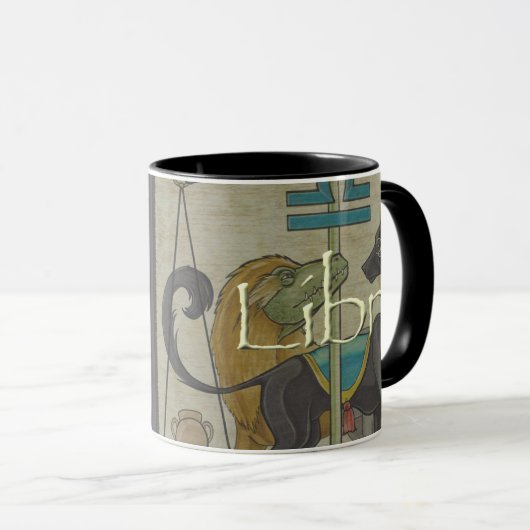 Westerne Zodiac - Weegschaal Mok (Voorkant rechts)
