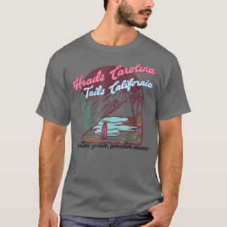 Westerne zomerhoofden Carolina Tails California T-shirt
