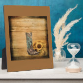 Westerne zonnebloempauzen met weelderige zonnebloe fotoplaat (Zijkant)