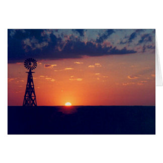 Westerne zonsondergang