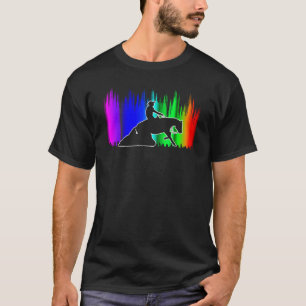 Westernreiter glijdende stop schoonmaak kwartier p t-shirt