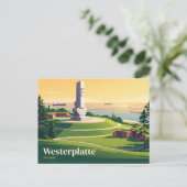 Westerplatte Polen Briefkaart (Staand voorkant)
